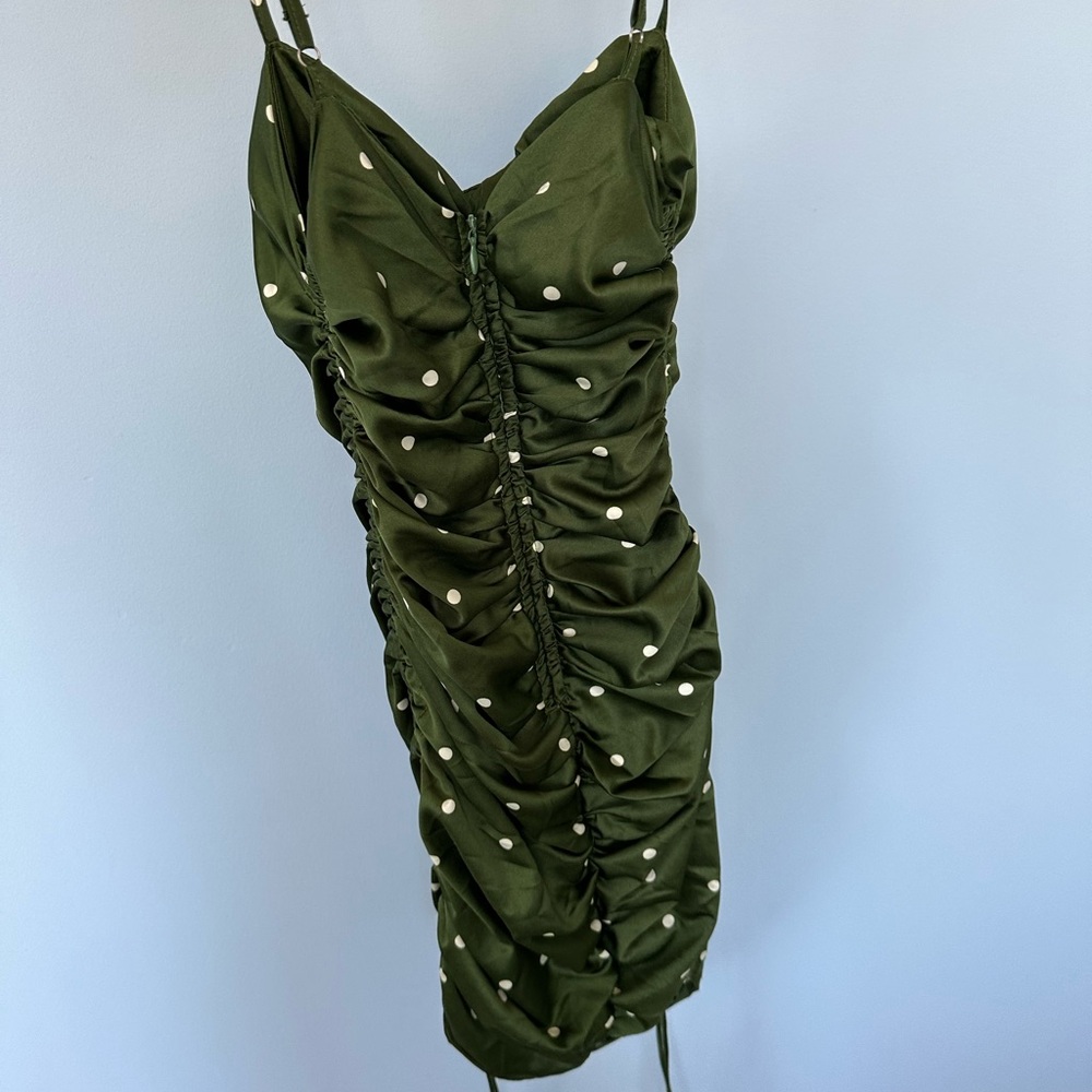 Green Polka Dot Dress